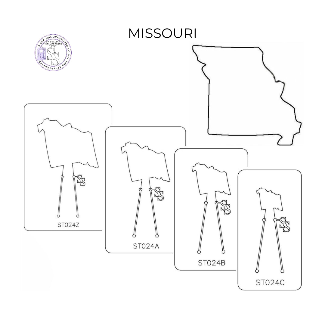 PANCAKE DIE ST024 STATE MISSOURI